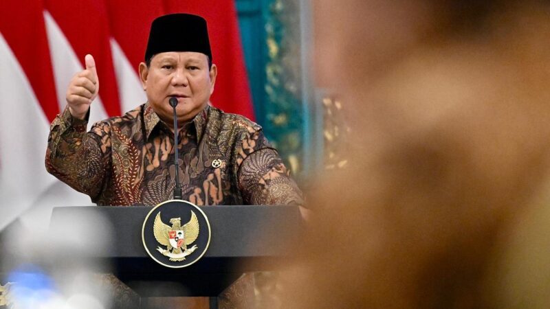 Presiden Prabowo Subianto menegaskan sejumlah capaian strategis dalam satu tahun masa pemerintahan Kabinet Merah Putih.