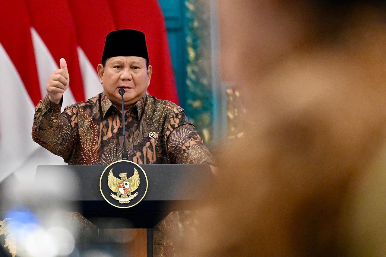 Presiden Prabowo Subianto menegaskan sejumlah capaian strategis dalam satu tahun masa pemerintahan Kabinet Merah Putih.