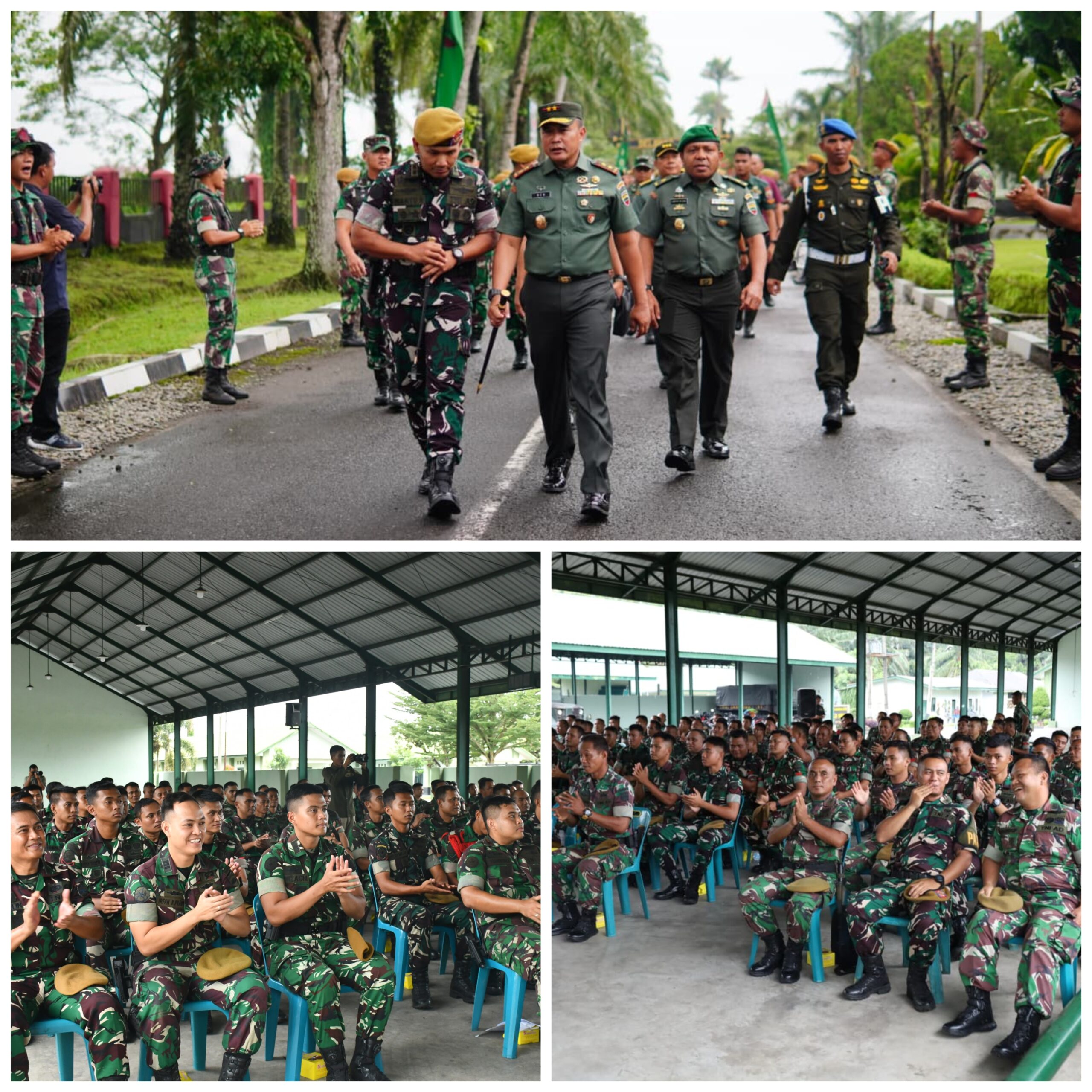 Pangdam I/BB Ajak Prajurit Arhanud 11/WBY Rawat Satuan Seperti Rumah Sendiri