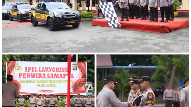 Wujudkan Pelayanan Cepat dan Responsif, Kapolda Sumut Launching Unit Pamapta Secara Serentak
