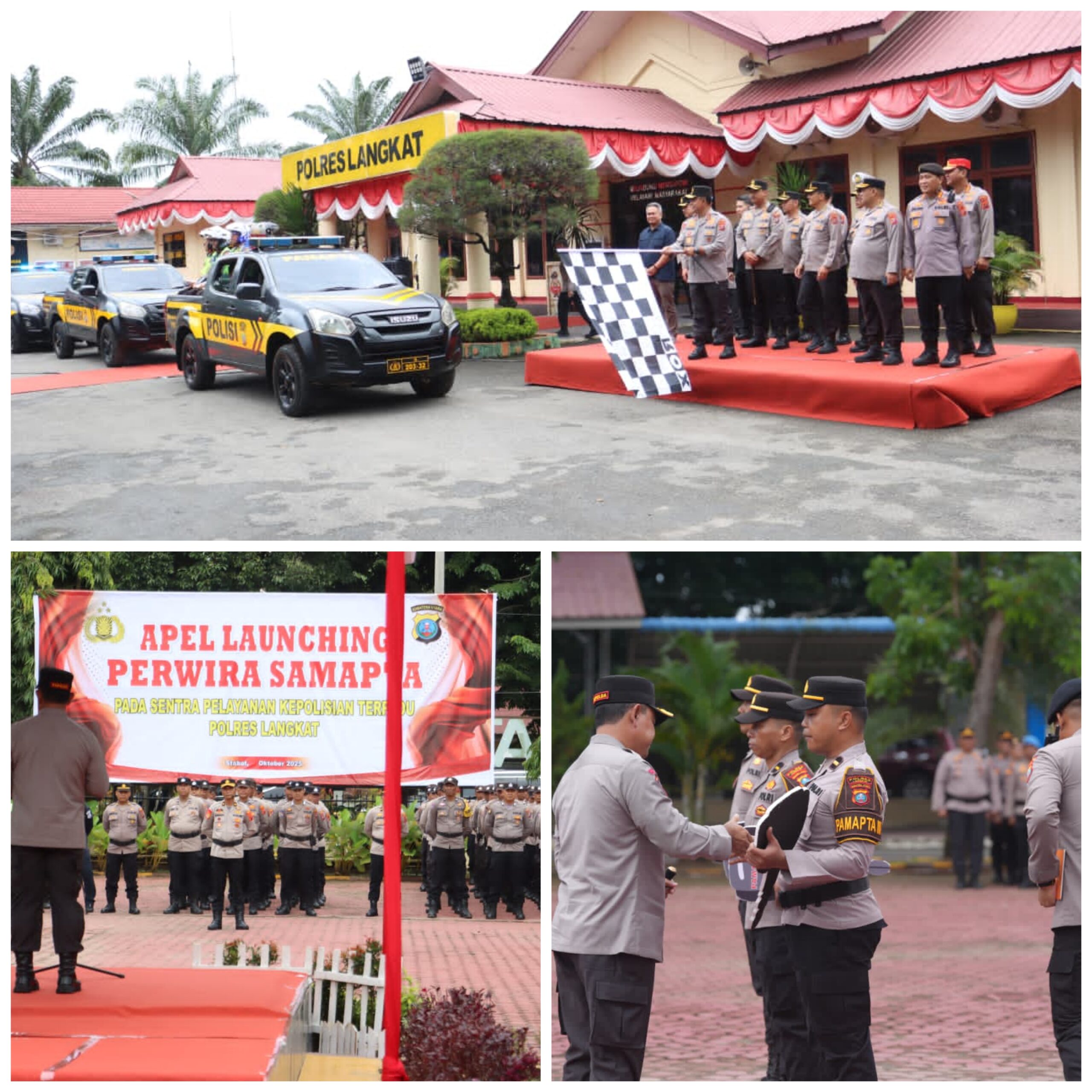 Wujudkan Pelayanan Cepat dan Responsif, Kapolda Sumut Launching Unit Pamapta Secara Serentak