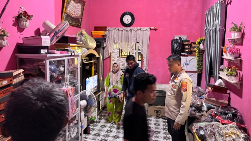 Polsek Bilah Hilir Gerak Cepat Tindaklanjuti Informasi Viral, Gelar Patroli dan Gerebek Sarang Narkoba