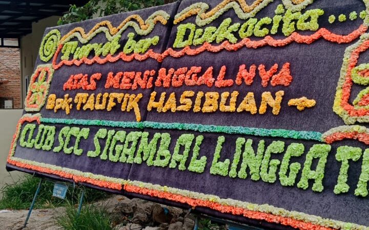 Poslab Labuhanbatu Turut Berduka Cita , Tokoh Dan Pengamat Olah Raga Taufik Hasibuan Berpulang Ke Rahmatullah