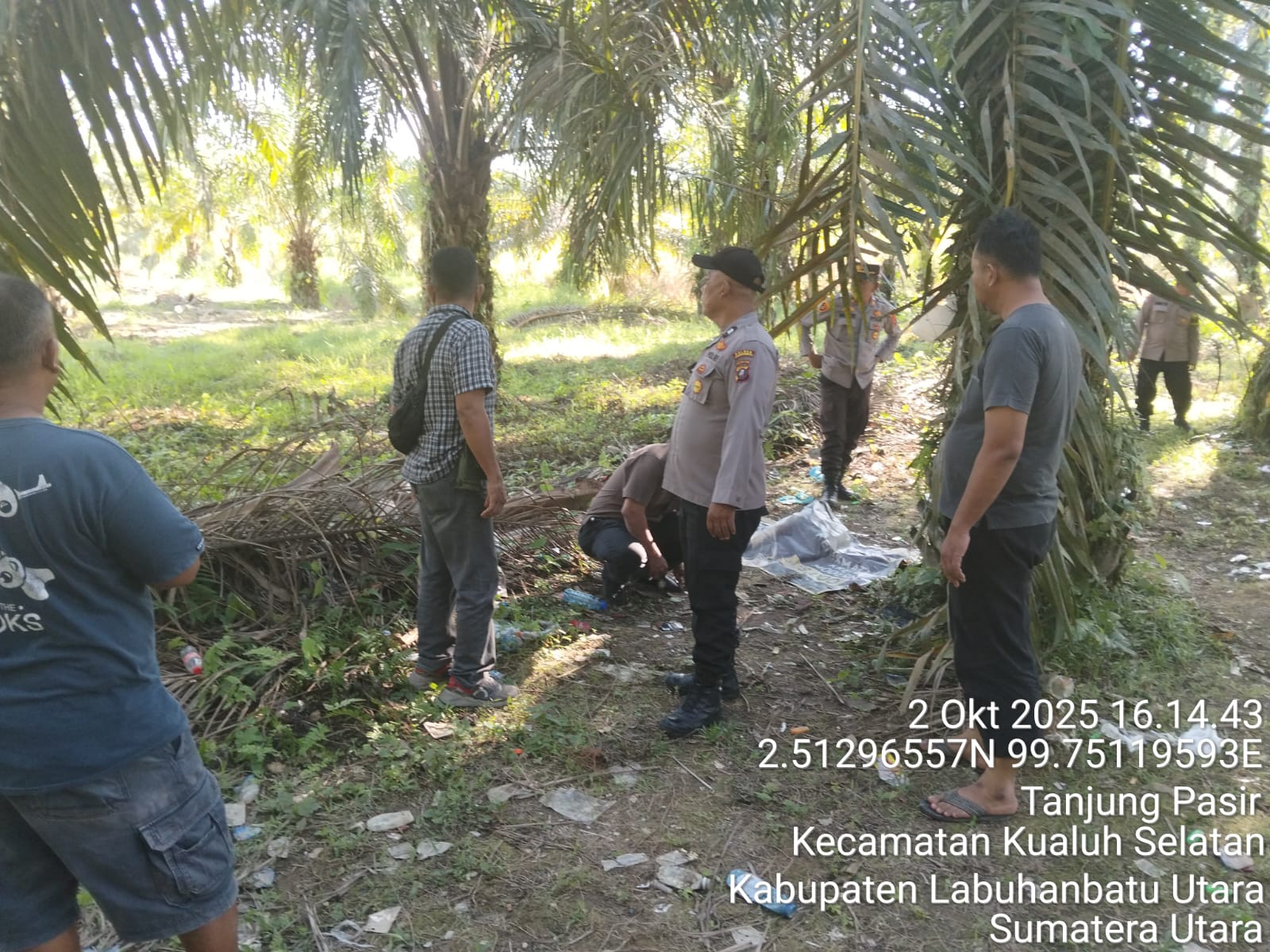 Polsek Kualuh Hulu Grebek Sarang Narkoba di Kampung Limpul, Warga Apresiasi Tindakan Tegas