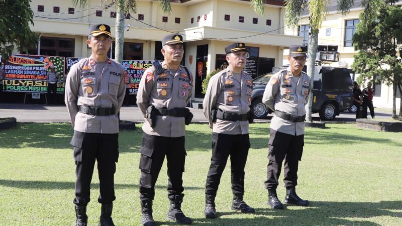 Kabag SDM Polres Musi Rawas di jabat Kompol Rudi Hartono, SH M.Si, Sebelumnya Kanit I Subdit 3 Ditintelkam Polda Sumsel