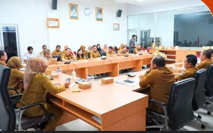 Bupati Labuhanbatu Pimpin Rapat Penyusunan Perbup Pajak Dan Retribusi Daerah 