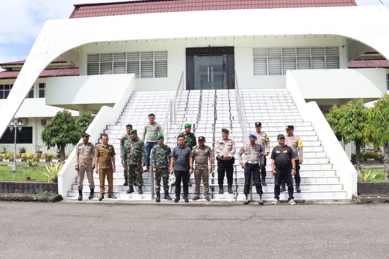 Polres Labuhanbatu Bersama TNI dan Satpol PP Gelar Patroli Skala Besar, Wujudkan Situasi Kamtibmas Kondusif