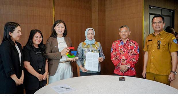 Pertama di Pulau Sumatera, Pemkab Labuhanbatu dan Google Indonesia-Singapura Jalin Kerja Sama Digital