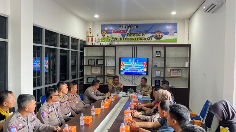 Kapolres Lubuklinggau Teken MoU Bersama Disdik Kota Lubuklinggau Rangka Pembinaan Patroli Keamanan Sekolah