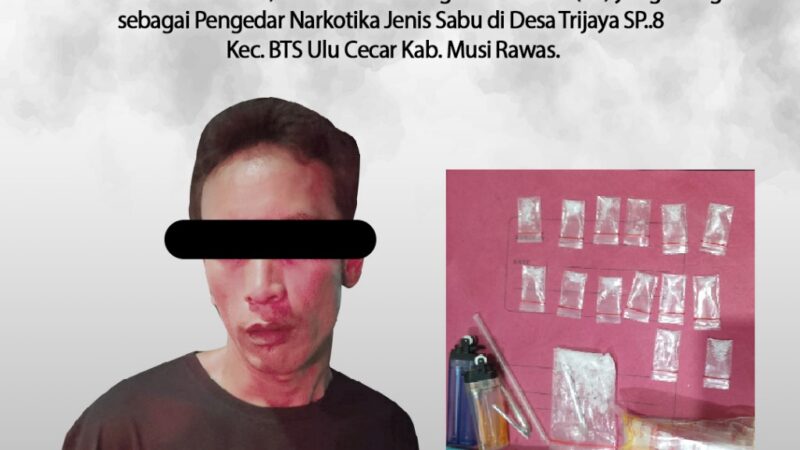 Satres Narkoba Polres Musi Rawas Join Investasion Ungkap Kasus Peredaran Narkotika