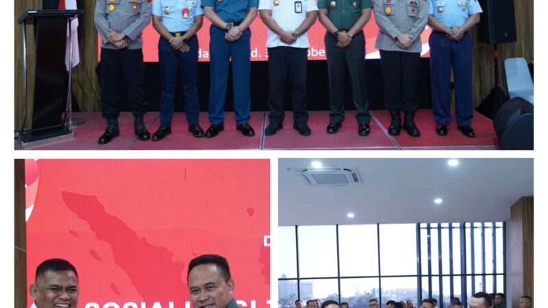 Pangdam I/BB Hadiri Sosialisasi Doktrin Pertahanan Negara di Medan