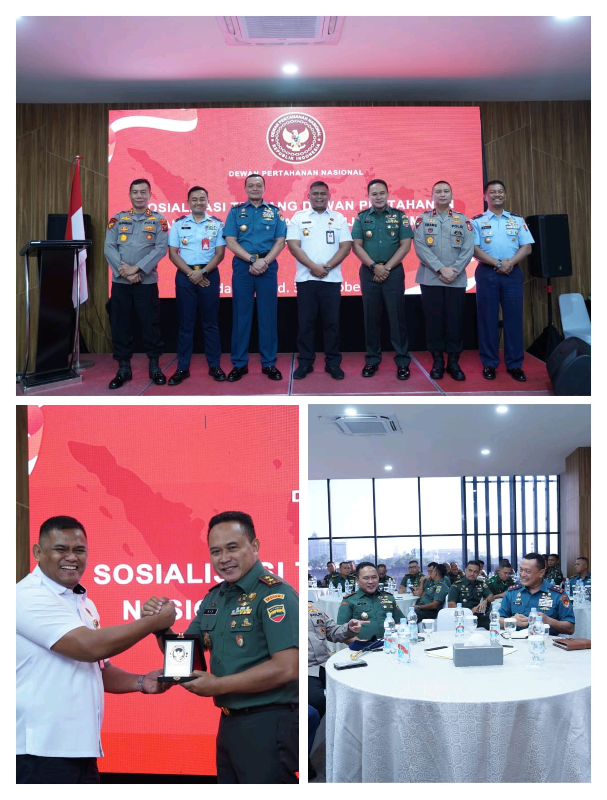 Pangdam I/BB Hadiri Sosialisasi Doktrin Pertahanan Negara di Medan