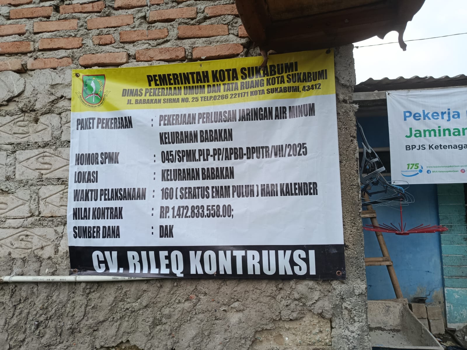 Proyek Sanitasi Bernilai Miliaran di Kota Sukabumi Diduga Minim Pengawasan