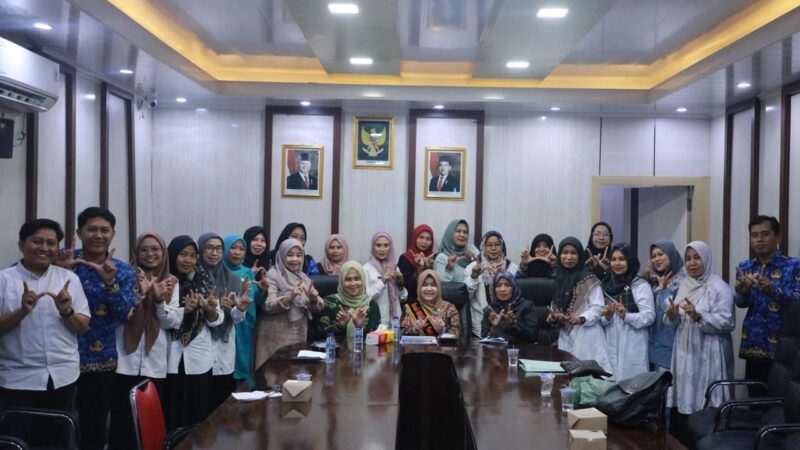 Ketua Bunda PAUD Tanjab Barat Pimpin Rapat Persiapan Kegiatan Apresiasi Bunda PAUD Tingkat Nasional 2025