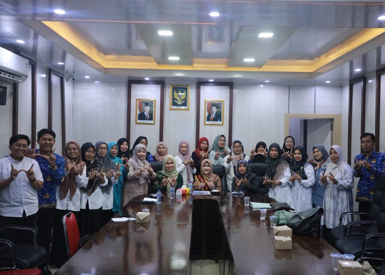 Ketua Bunda PAUD Tanjab Barat Pimpin Rapat Persiapan Kegiatan Apresiasi Bunda PAUD Tingkat Nasional 2025