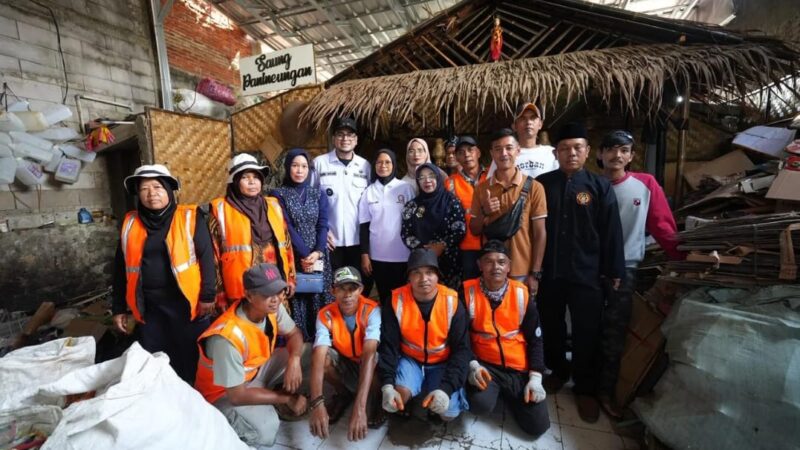 Wakil Wali Kota Sukabumi Tinjau Pengelolaan Sampah Mandiri di Kelurahan Subangjaya