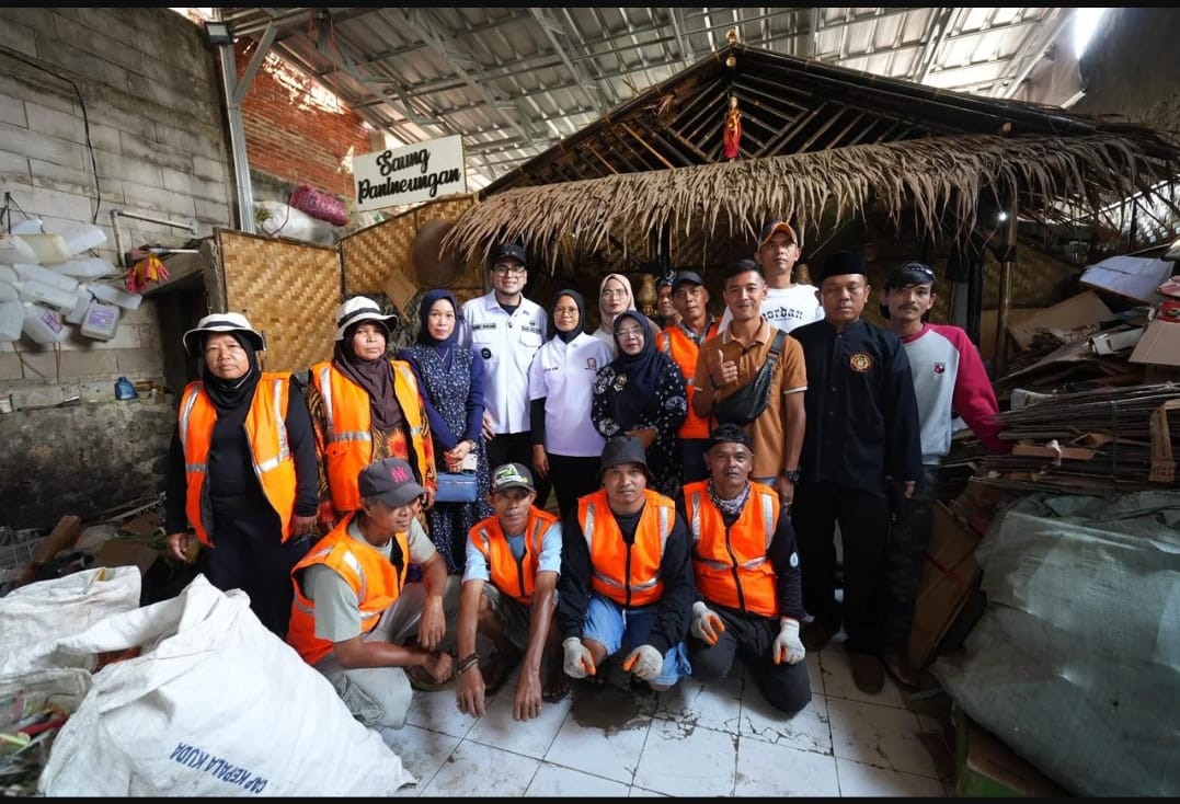 Wakil Wali Kota Sukabumi Tinjau Pengelolaan Sampah Mandiri di Kelurahan Subangjaya