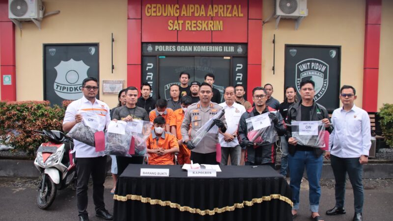 Satreskrim Polres OKI Berhasil Mengungkap Kasus Pembunuhan Dikelurahan Jua Jua