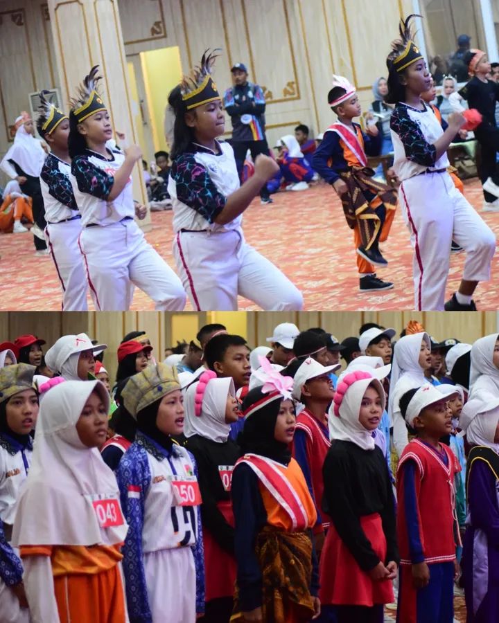Lomba Senam Dari Berbagai Daerah di Sumatera Selatan Menjadi Ruang Positif Bagi Anak-Anak Untuk Berkreasi