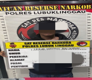 Dua Pemuda Berhasil Diringkus Satresnarkoba Polres Lubuklinggau,Setelah kedapatan Memiliki Narkotika Jenis Sabu