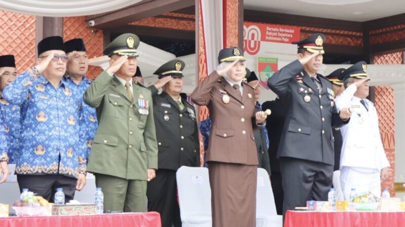 Hadiri Upacara Peringatan Hari Pahlawan, Kapolres Musi Rawas : Jadikan Momentum Semangat Nasionalisme, Persatuan dan Pengabdian Bangsa