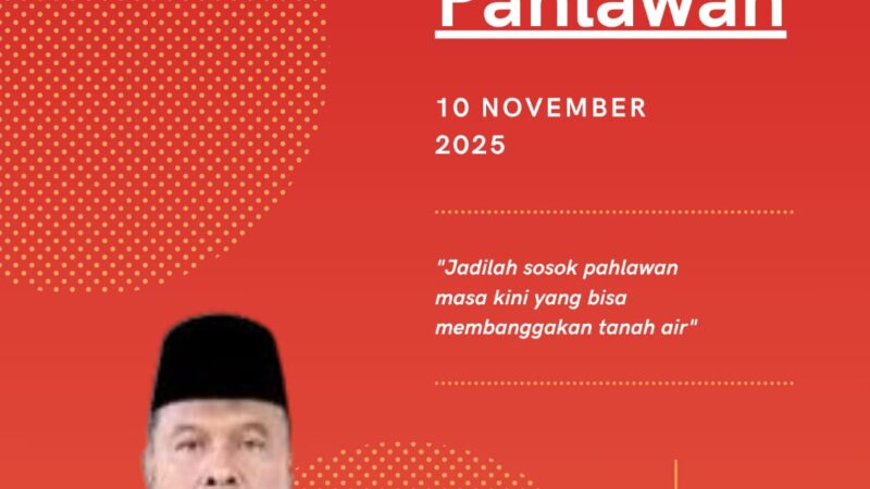 DPPKB Kabupaten Musi Rawas mengucapkan selamat Memperingati Hari Pahlawan, 10 Nopember 2025
