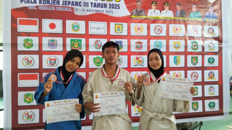 Meraih 3 Medali, Atlet  Kabupaten Labuhanbatu Toreh Prestasi Di Kejurprov Judo Piala Konsulat Jepang 2025 
