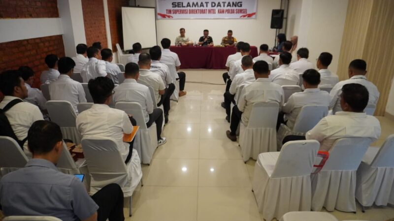 Wadir Intelkam Polda Sumsel, AKBP Mario Ivanri Laksanakan Kegiatan Supervisi Strategis di Lubuk Linggau