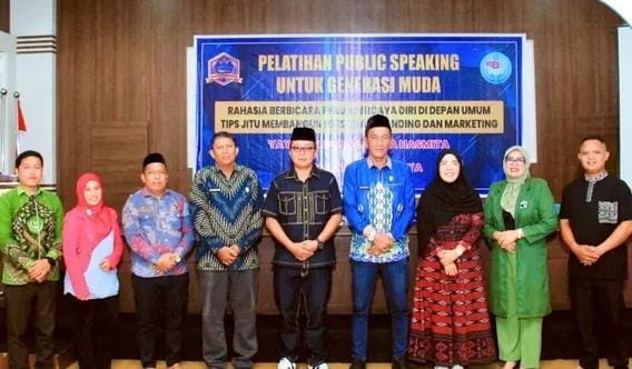 Wujudkan Labuhanbatu Cerdas Bersinar, SBM Selenggarakan Pelatihan Public Speaking bagi Generasi Muda