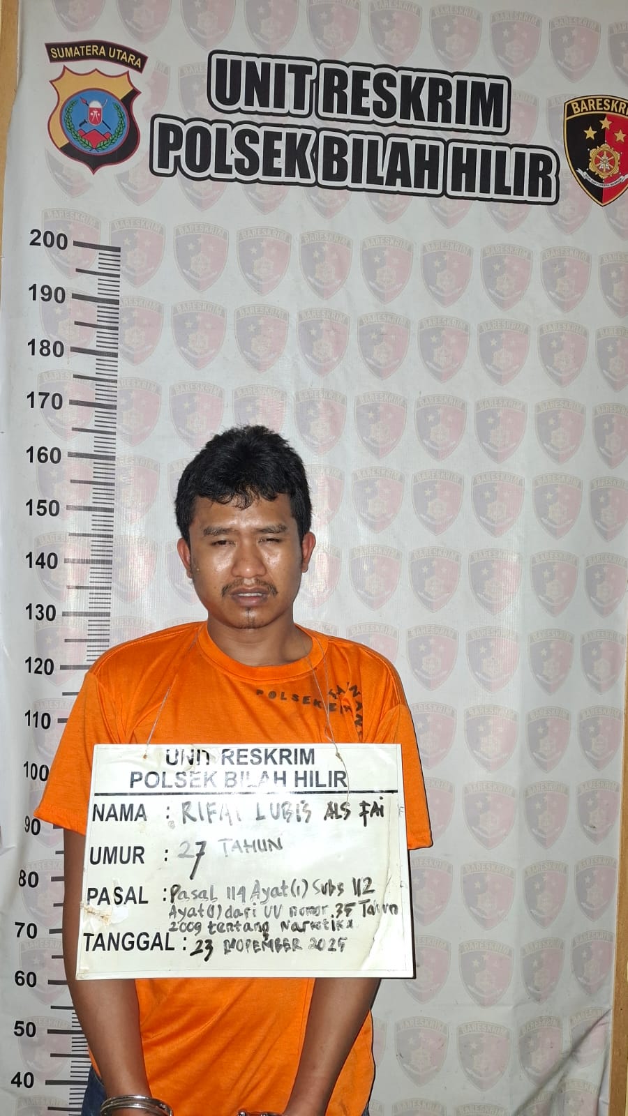 Kinerja Polsek Bilah Hilir Di Apresiasi Warga Dan Berhasil Tumbangkan Pengedar Sabu