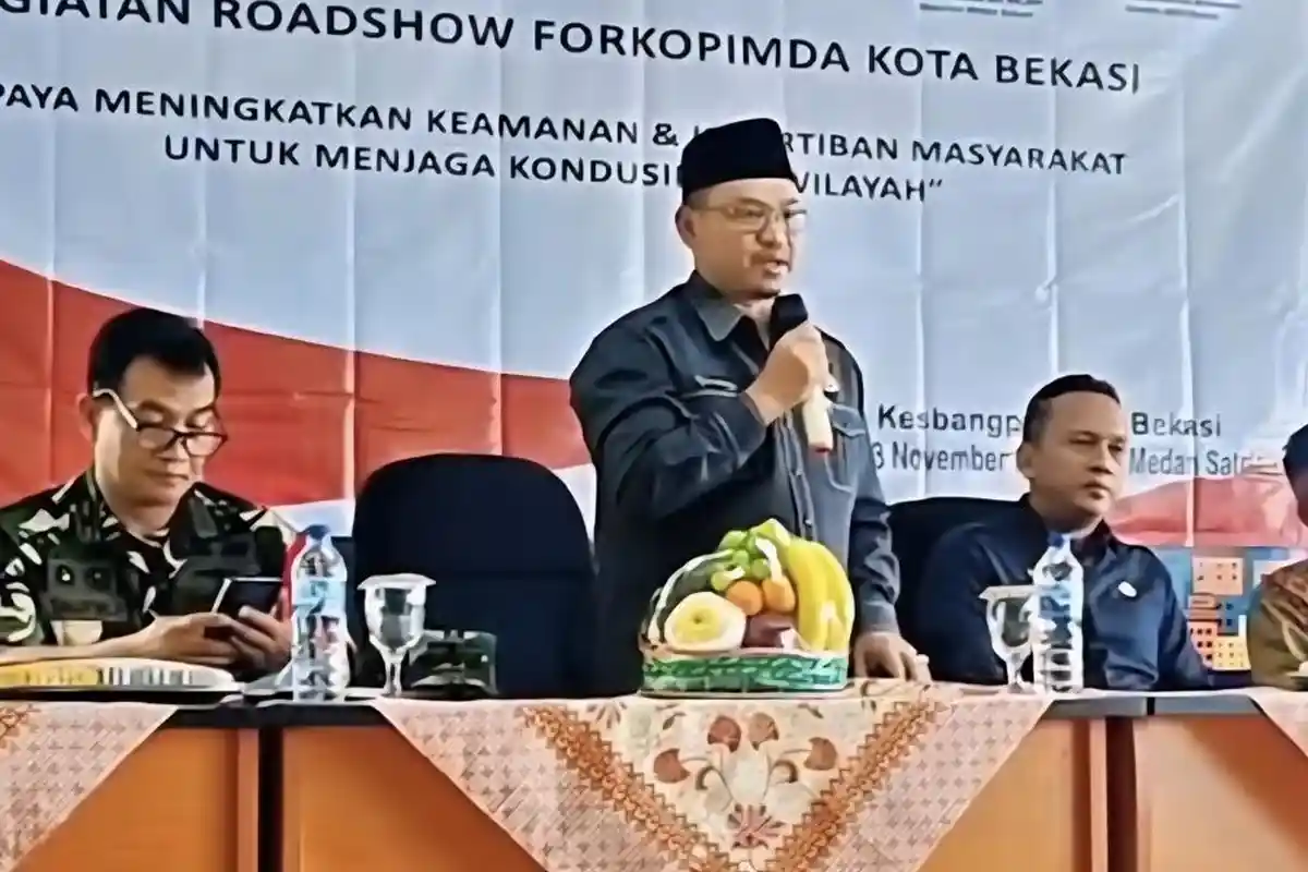 Roadshow Forkopimda Perkuat Sinergi Keamanan, Sardi Efendi Apresiasi Kekompakan Warga Bekas