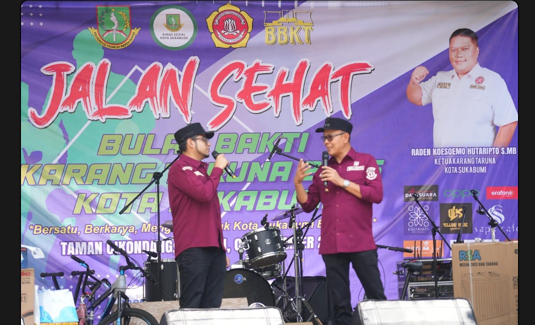 Walikota Sukabumi : Jadikan Moment ini Tuk Memper Erat Silahturahmi Antar Anggota Karang Taruna
