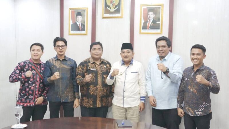 Bupati Tanjab Barat Sambut Silaturahmi KPID Jambi
