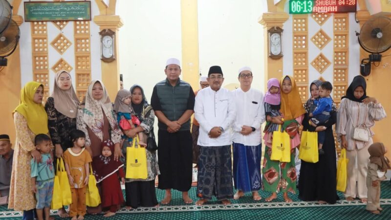 Safari Subuh di Masjid Jamalia, Bupati Anwar Sadat Ajak Masyarakat Aktif Jaga Lingkungan