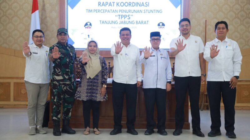 Wabup Katamso Tekankan Komitmen Bersama dalam Percepatan Penurunan Stunting di Tanjab Barat