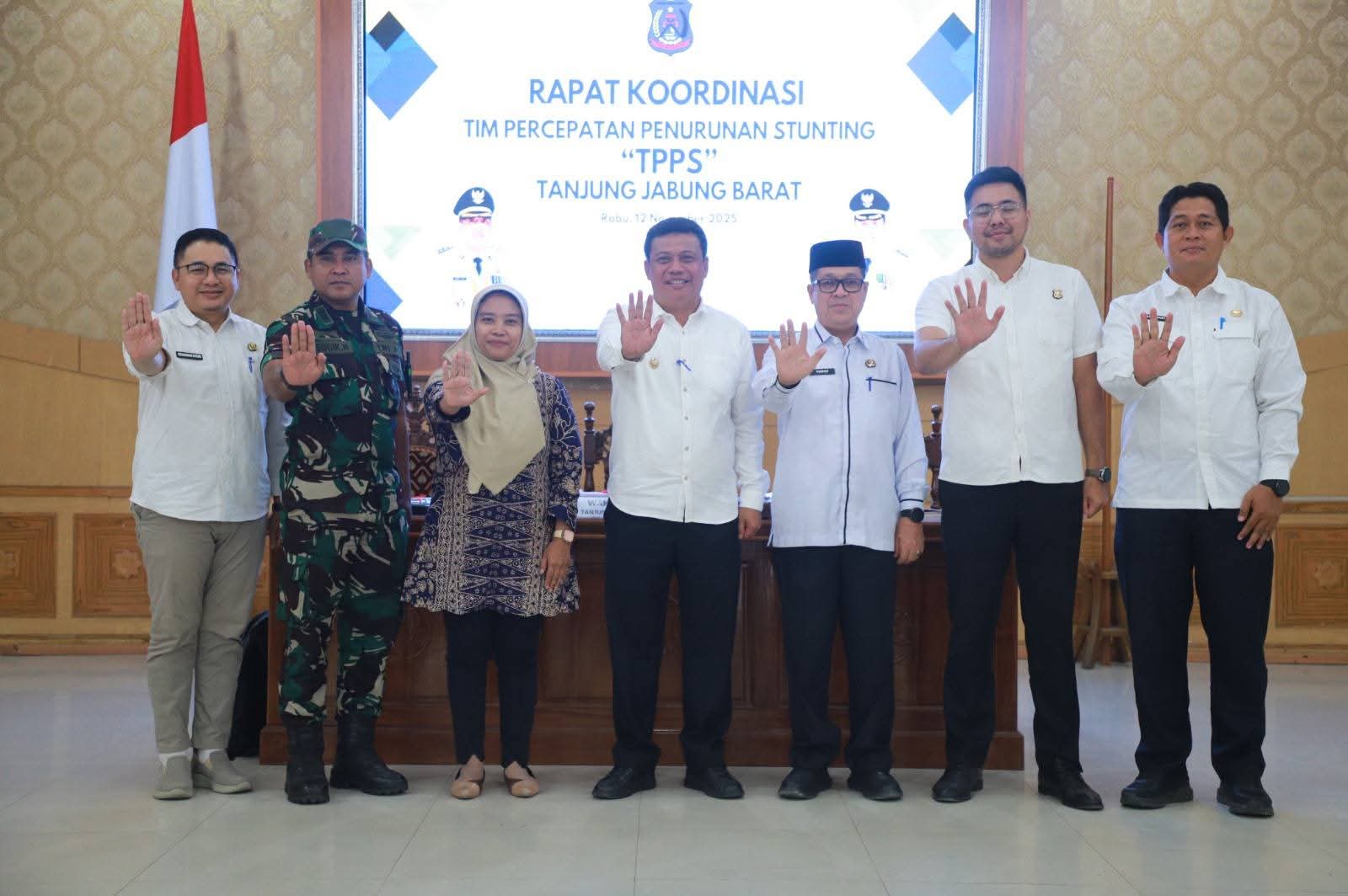 Wabup Katamso Tekankan Komitmen Bersama dalam Percepatan Penurunan Stunting di Tanjab Barat