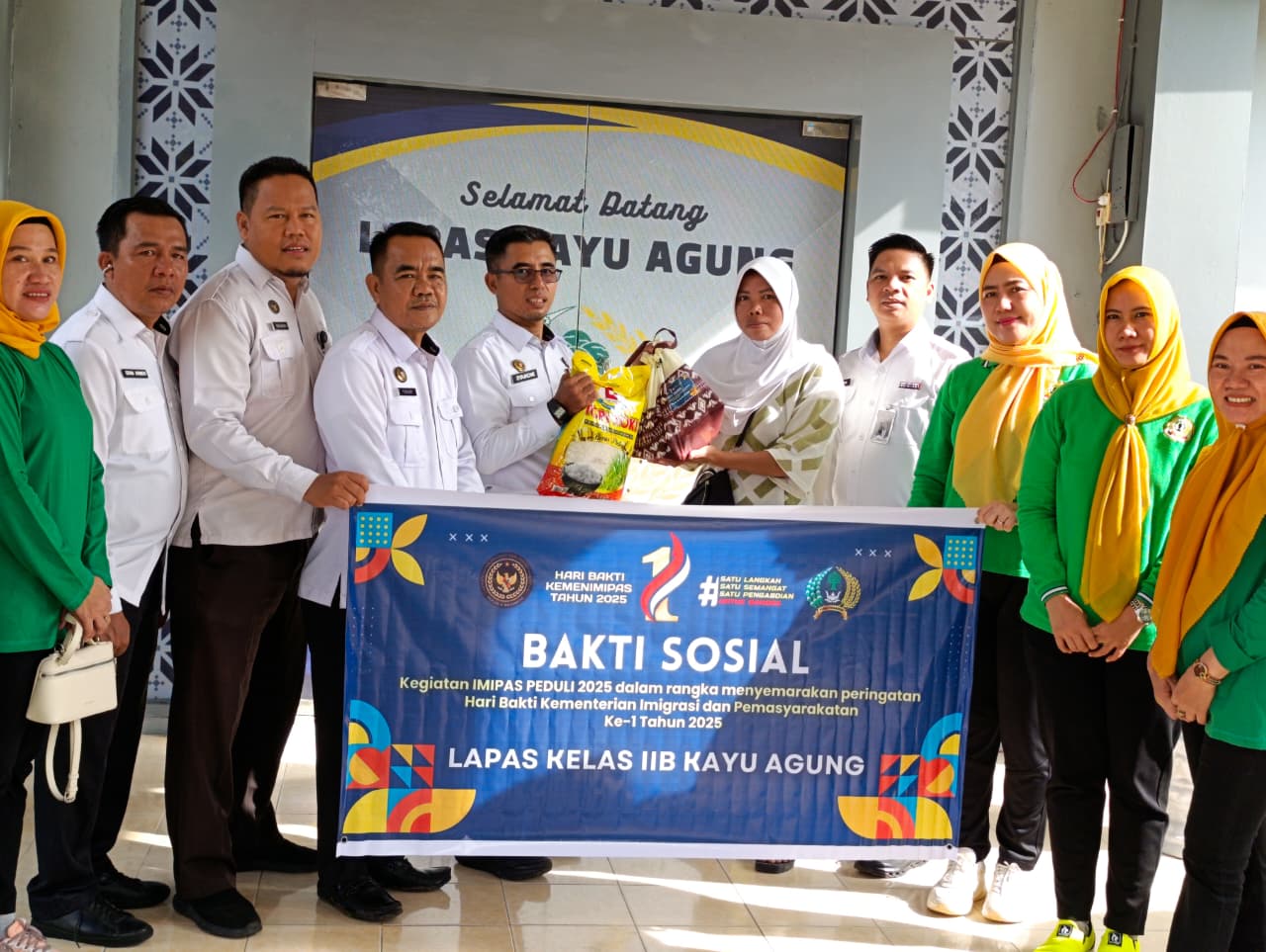 Lapas Kayuagung Tebar Kepedulian Lewat Aksi Bakti Sosial Dan Donor Darah Peringati Hari Bakti Kemenimipas