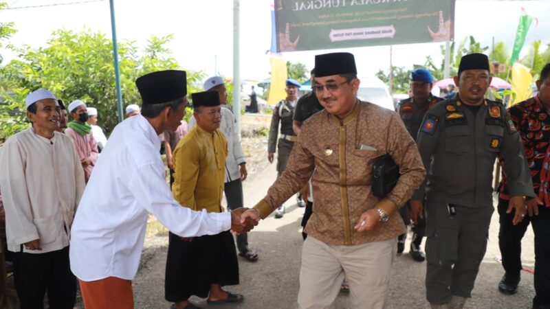 Bupati Anwar Sadat Hadiri Peringatan Haul Syekh Abdul Qadir Al-Jailani, Syekh Muhammad Nawawi Berjan, dan Syekh Muhammad Ali Bin Syekh Abdul Wahab