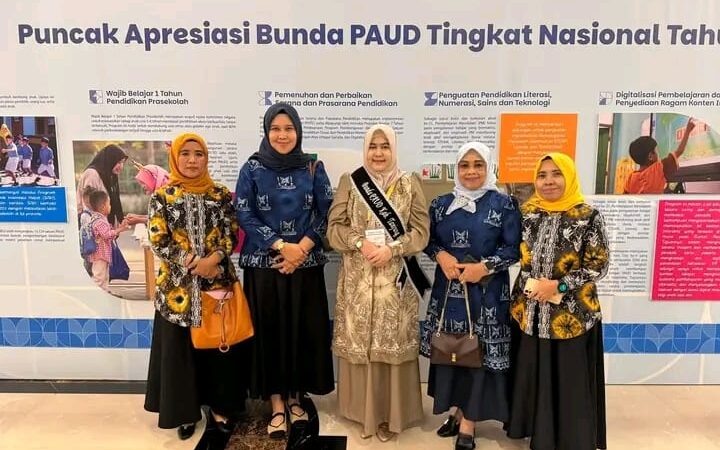 Bunda PAUD Tanjab Barat Hj. Fadhilah Sadat, Hadiri Gala Dinner Apresiasi Bunda PAUD Tingkat Nasional 2025 di Jakarta