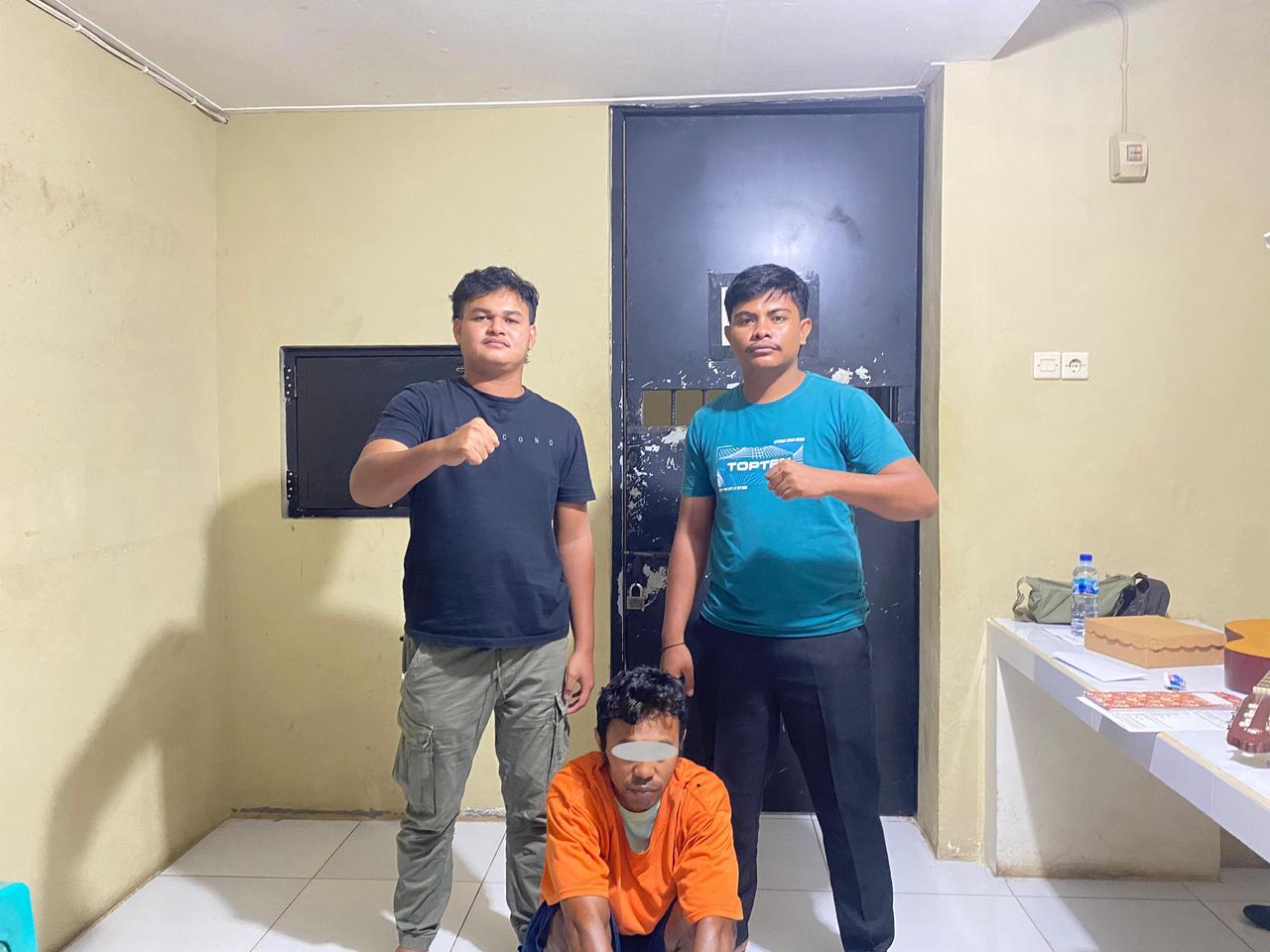 Brimob Ditusuk! Pelaku di Tahan, Reskrim Polres Tual