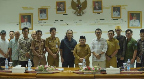 WAKIL BUPATI IRAWAN TOPANI HADIRI AUDIENSI PROGRAM AKTIVASI 10 DESA BUDAYA NASIONAL PEKON NEGERI RATU TENUMBANG