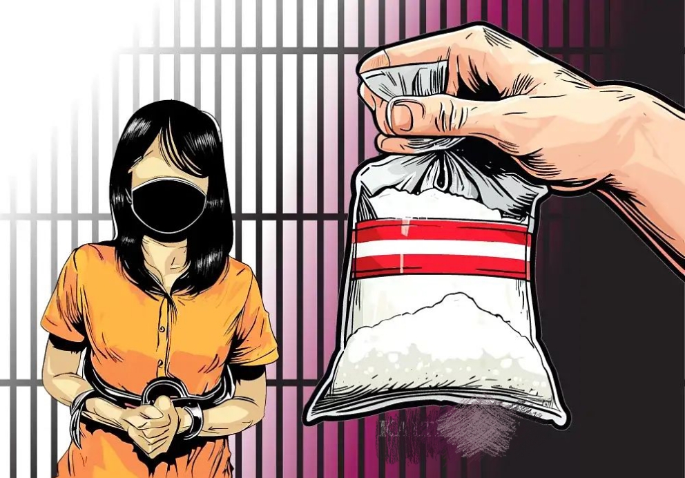 Wanita Pemilik Narkoba, Divonis 4 Tahun Penjara