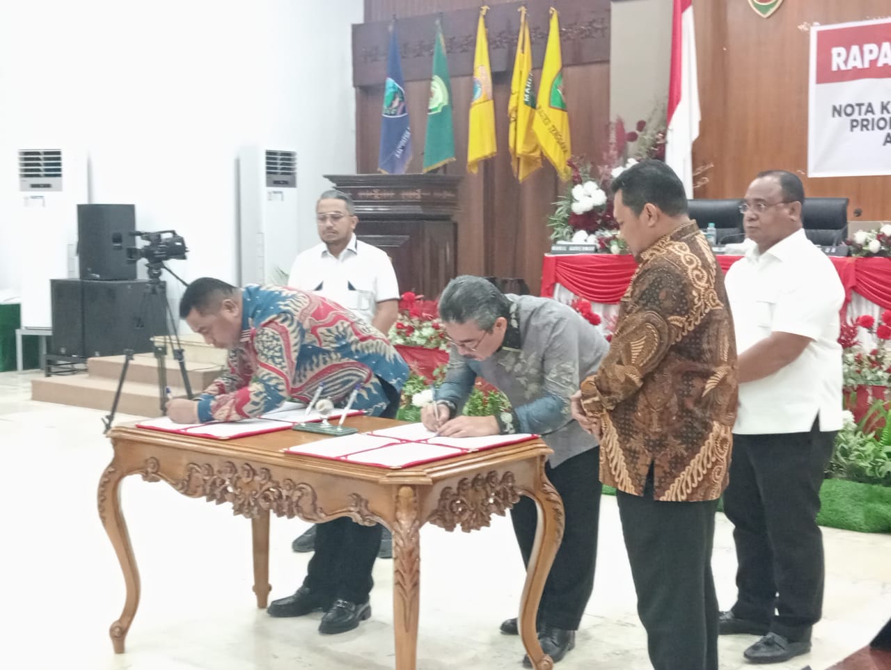 DPRD – Pemprov Paraf Nota Kesepakatan KUA PPAS APBD 2026