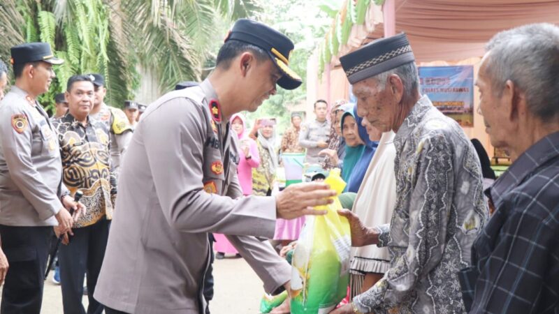 KAPOLRES MUSI RAWAS KEMBALI BANTU 2 TITIK BEDAH RUMAH, KEDEPAN AKAN PERBAIKI JEMBATAN GANTUNG
