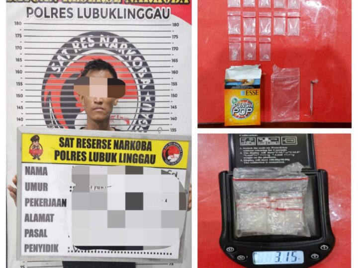 Satres Narkoba Polres Lubuk Linggau Kembali Bongkar Jual Beli Barang Haram