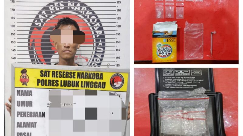Satres Narkoba Polres Lubuk Linggau Kembali Bongkar Jual Beli Barang Haram