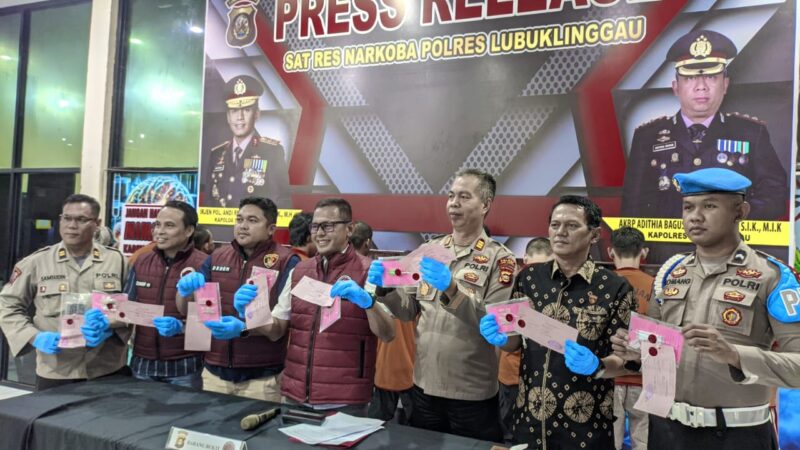 Jajaran Satres Narkoba Polres Lubuk Linggau Ungkap kasus Dalam Kurun waktu Satu Bulan