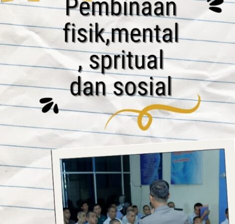 Motivasi dan Pemetaan Emosi Tujuan Strategis Yang Sangat Relevan Bagi Proses Pemulihan Para Klien:  Anggota Polres lubuk Linggau Saat Memberikan Materi 