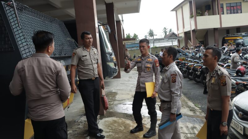 Menjelang Natal Tahun Baru , Personil Polres Lubuklinggau Kesiapsiagaan Fokus Utama Dalam Operasional