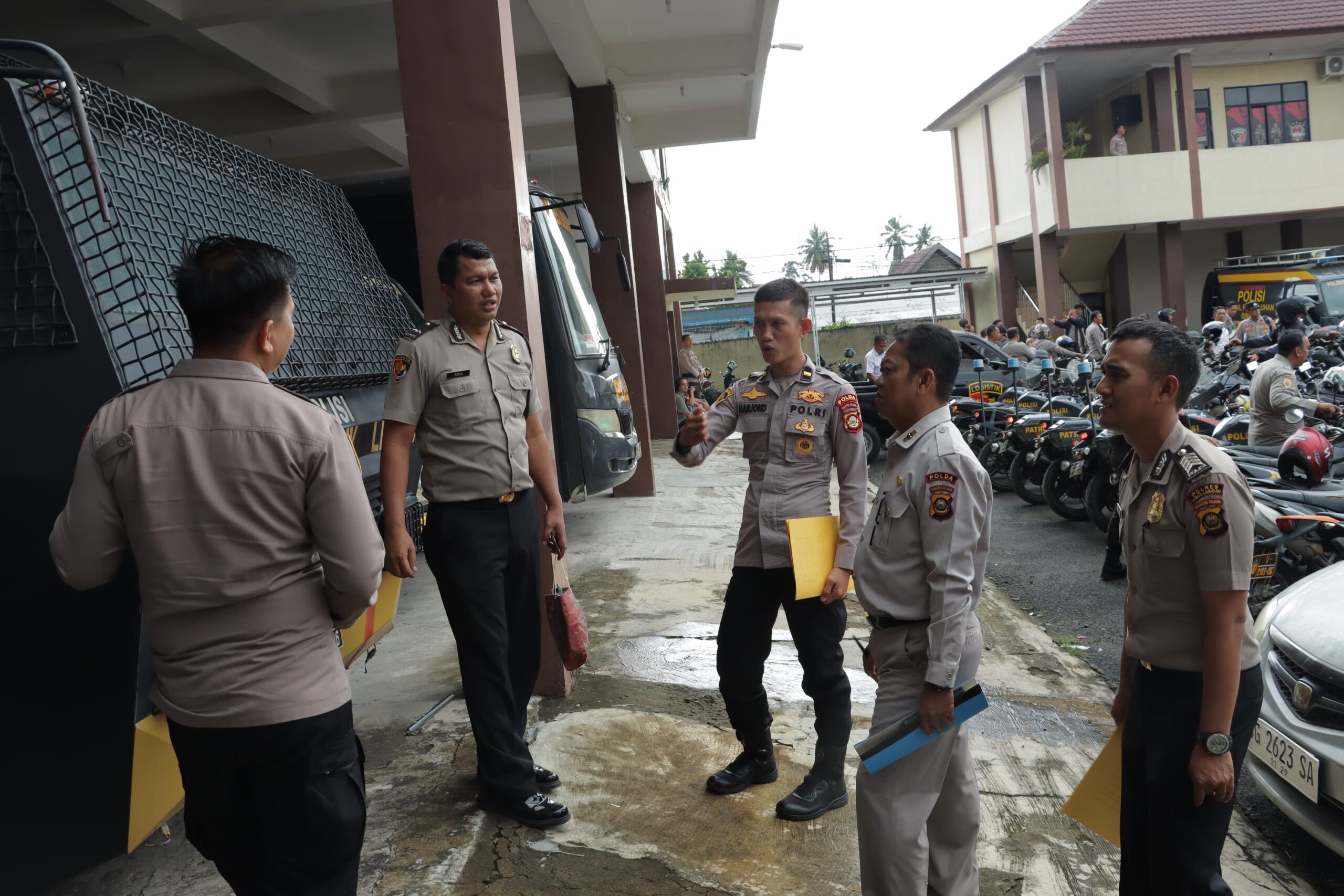 Menjelang Natal Tahun Baru , Personil Polres Lubuklinggau Kesiapsiagaan Fokus Utama Dalam Operasionalย